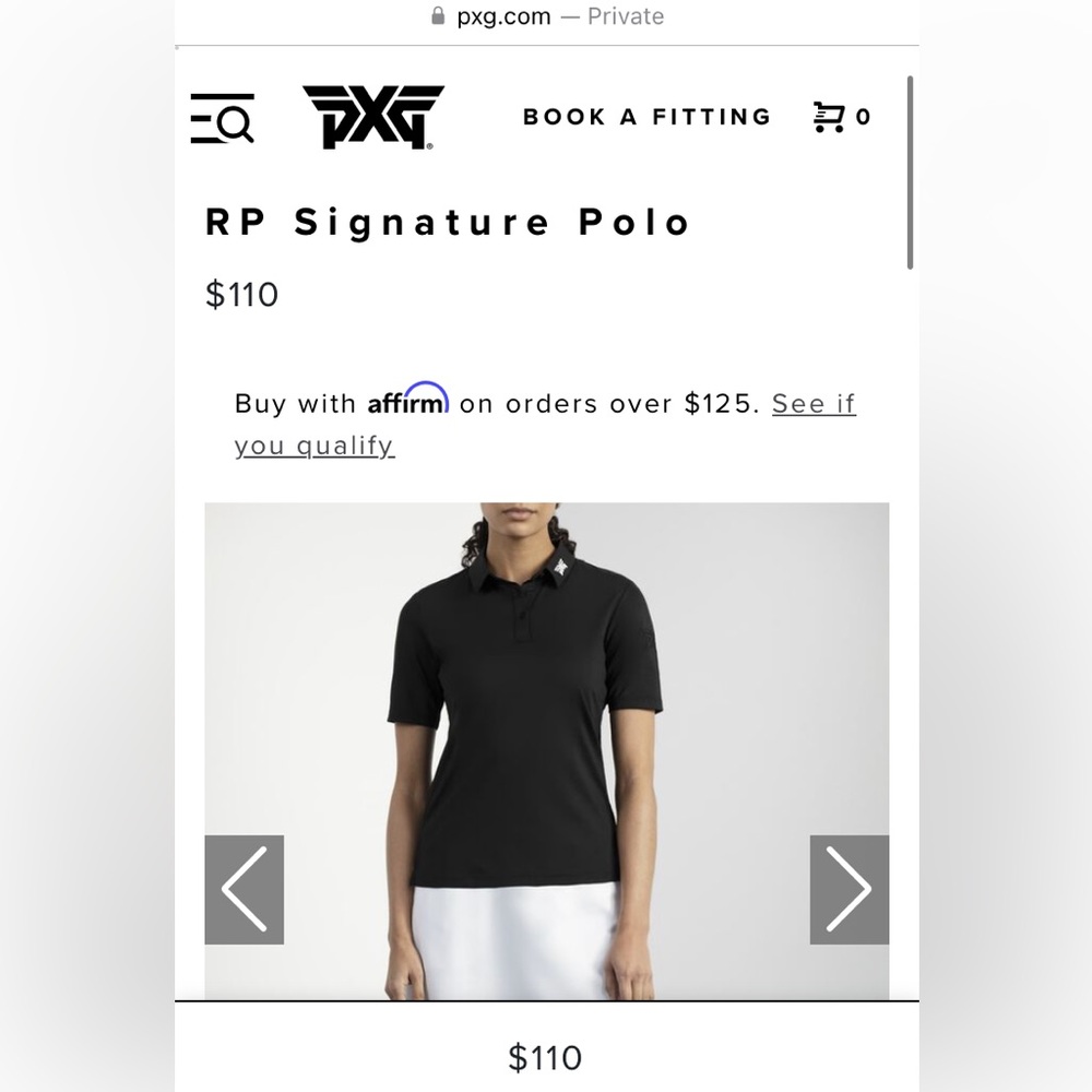 Women’s XL polos